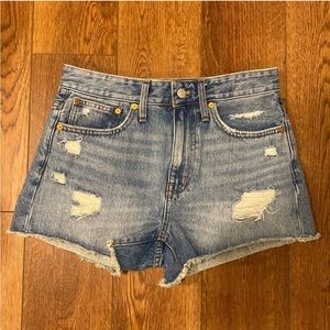 Madewell relaxed denim shorts